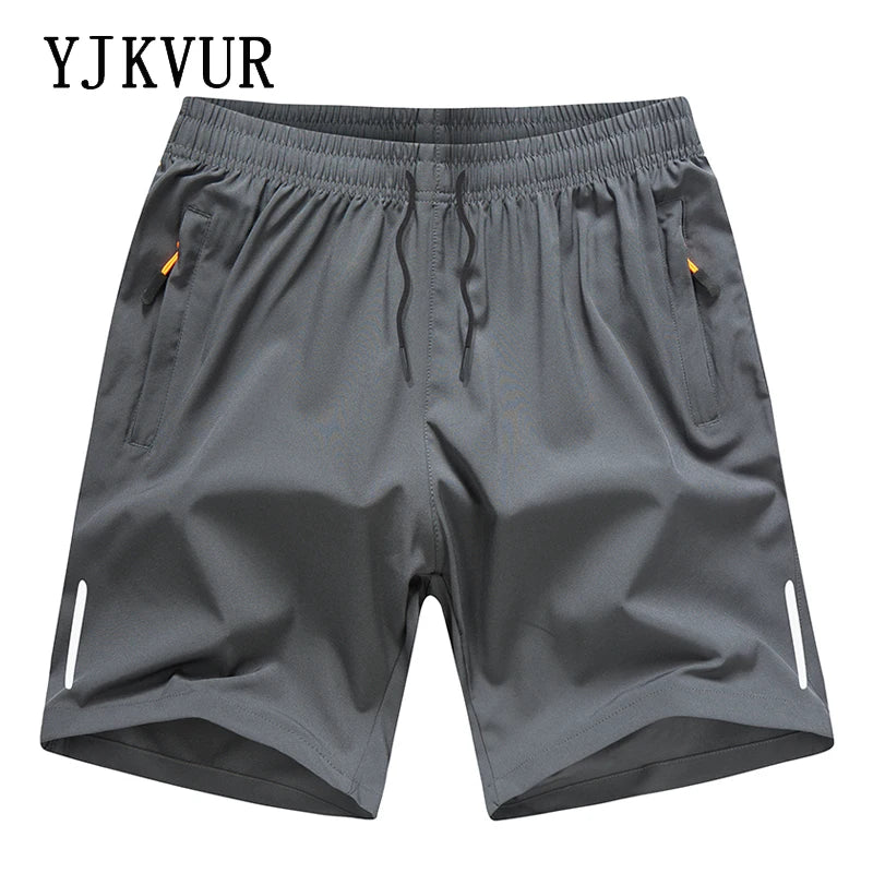 Shorts Deportivos de Rendimiento para Hombre YJKVUR – Gym, Running, Training, Con Bolsillos, Verano 2024, Tallas Grandes M-8XL