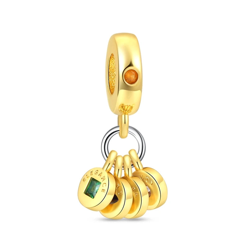 Charm Sorpresa Dopamina de Plata 925 | Dijes Cartoon Estilo Aleatorio para Pulseras DIY