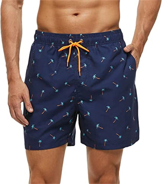 Shorts Hombre Verano con Bolsillos | Pantaloneta Playa Surf Secado Rápido