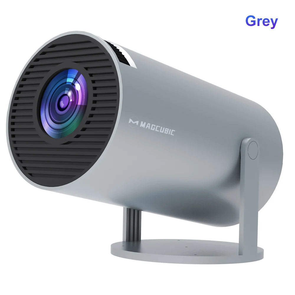 Magcubic HY300 Pro – Mini Proyector Android 11 4K Soporte 720P, 260 ANSI, Dual WiFi6, BT5.0, Portátil 180° Rotación