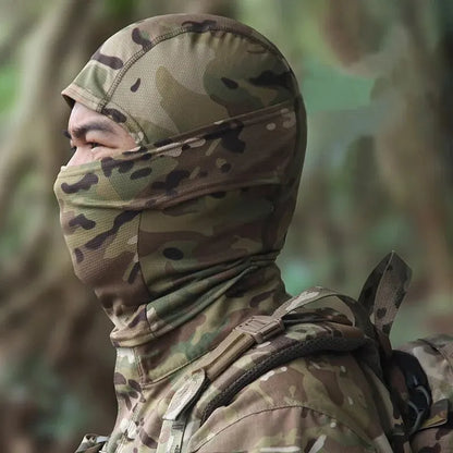 Máscara de Camuflaje para Exterior, Ciclismo y Deportes