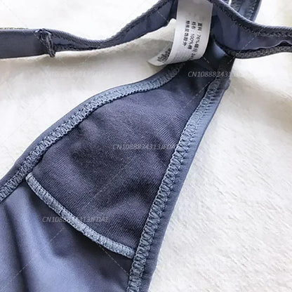 Tanga Mujer 2025 | Lencería Sexy con Rhinestones y Push-Up