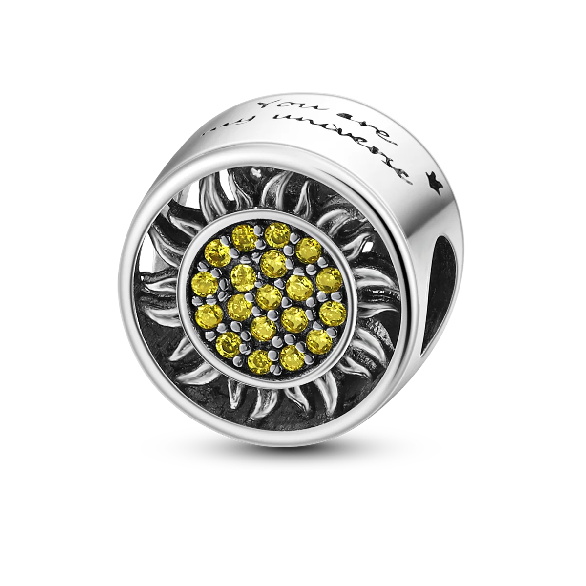 Charm S925 Silvering Perfume Bottle Stars Moon Sun Four Leaf Clover Charm Beads Fit Original Bracelet Woman DIY Jewelry Making