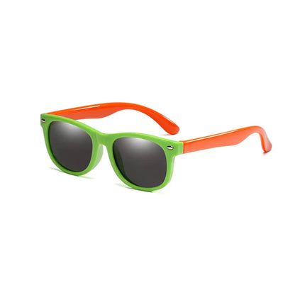 Gafas de Sol Polarizadas para Niños | TR90 Silicona Ultraligeras UV400 Multicolor