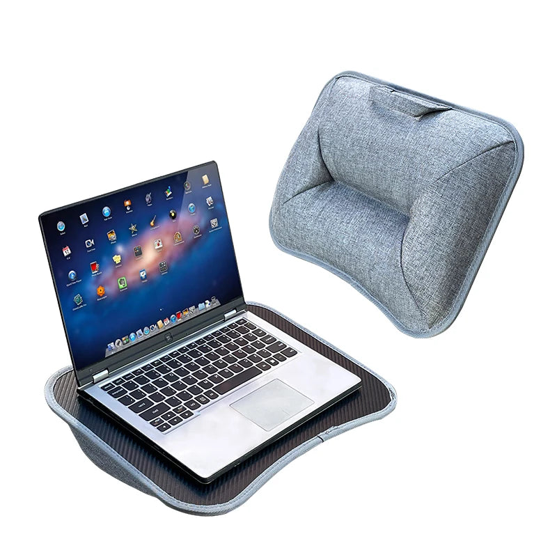 Mesa Multifuncional para Laptop MUMUCC – Bandeja Plegable con Cojín y Superficie Dura para Mouse