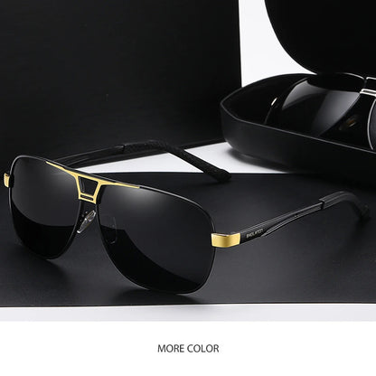 Gafas de Sol Fotocromáticas Polarizadas para Hombre – Estilo Vintage UV400 para Conducir y Uso Diario