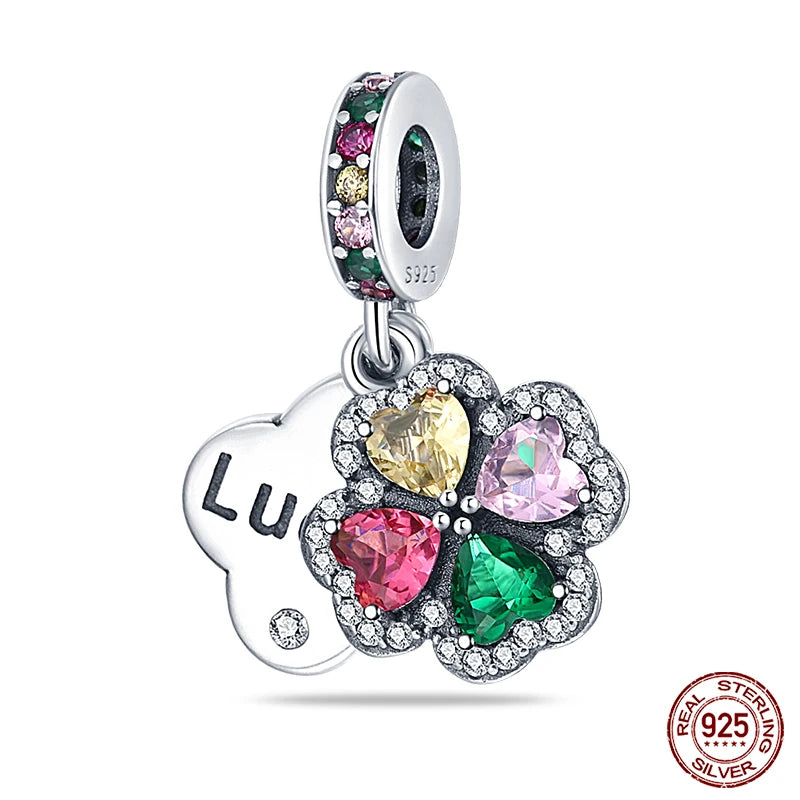 925 Sterling Silver Chameleon Luminous Firefly Butterfly Charms Beads Fit Qikaola 925 Original Bracelets Fine DIY Jewelry Making