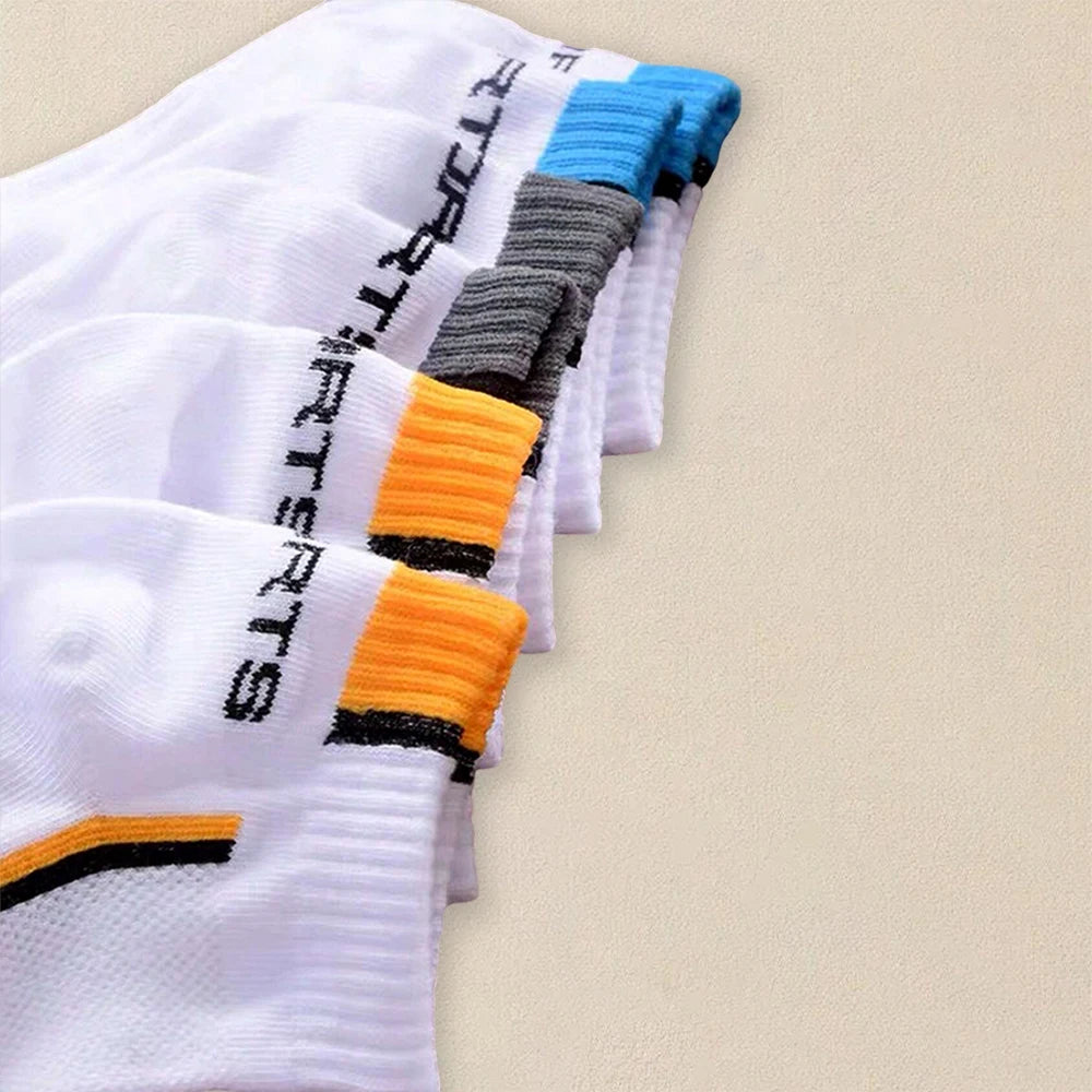 5 Pares de Calcetines Cortos de Verano para Hombre | Moda Casual | Transpirables, Ligeros y Cómodos