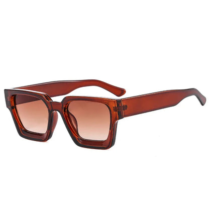 JNPCXI Gafas de Sol Cuadradas de Lujo | Retro Fashion Unisex UV400