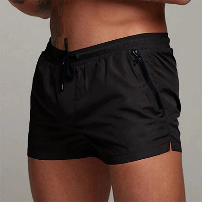 Bañador Hombre con Bolsillos Cremallera | Shorts Playa Secado Rápido con Malla – Swimwear Verano