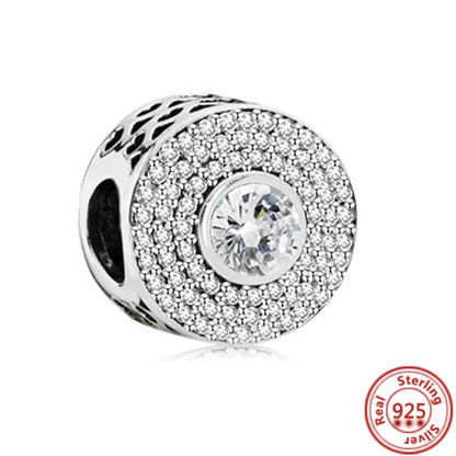 Charm perrito y huesito de plata 925 – Abalorio estilo sorpresa para pulsera tipo Pandora, joyería DIY romántica