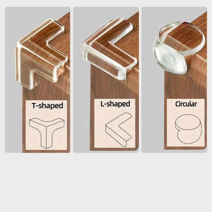 Protectores de Esquinas para Bebé – Juego de 8/16 Piezas, Silicona Transparente, Seguridad Infantil Muebles