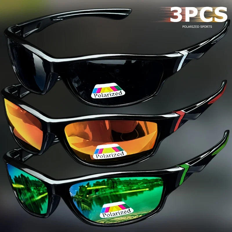 Gafas Deportivas Vintage Hombre Mujer | Pesca Running Ciclismo Montañismo UV400