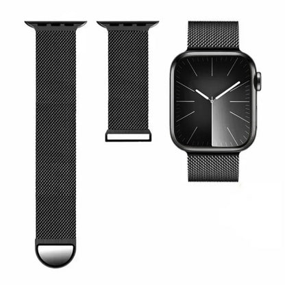 Correa Milanese para Apple Watch Ultra/SE/Series 9/8/7/6/5/3 – Pulsera Magnética de Acero Inoxidable 49mm 45mm 44mm 41mm 40mm 38mm