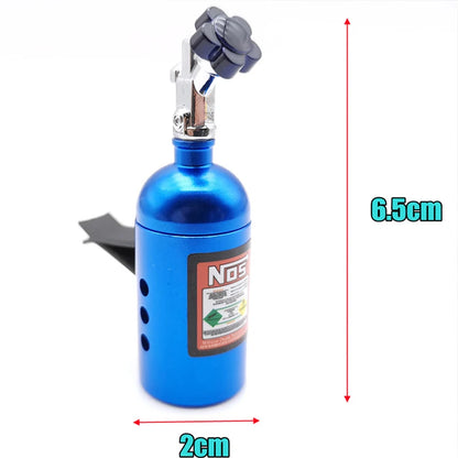 Ambientador de Coche en Forma de Botella NOS | Difusor de Aromaterapia para Rejilla de Aire con Fragancia