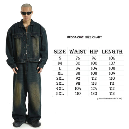 Jeans Baggy Verdes Oversize Hombre | Pantalones Barrel Y2K Retro Ajustables Streetwear Skater Hip Hop REDDACHiC