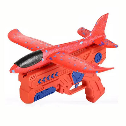 Avión de Espuma con Lanzador Catapulta – Juguete Volador Infantil con Luces LED