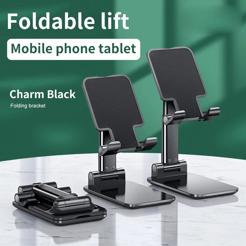 Soporte Plegable de Escritorio para Celular y Tablet | Compatible con iPhone, iPad y Smartphones