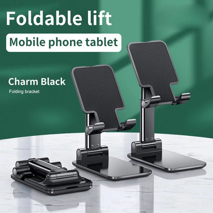 Soporte Plegable de Escritorio para Celular y Tablet | Compatible con iPhone, iPad y Smartphones