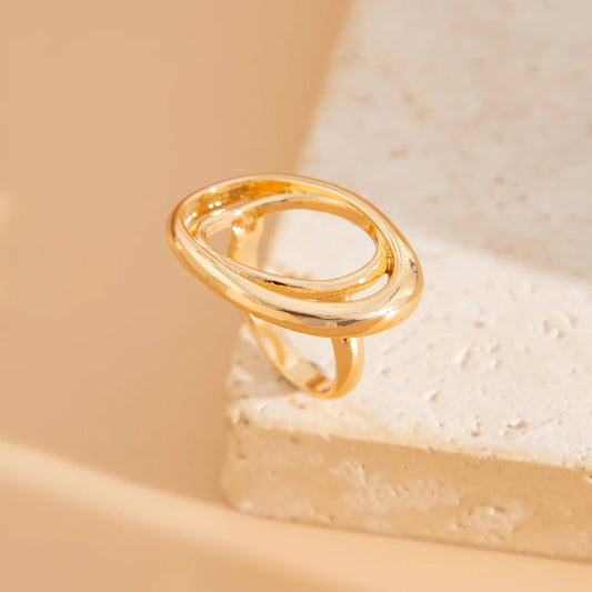 Anillo Boho Ajustable para Mujer – Diseño Creativo de Mariposas y Flores, Joyería de Moda 2025 Dorada o Plateada