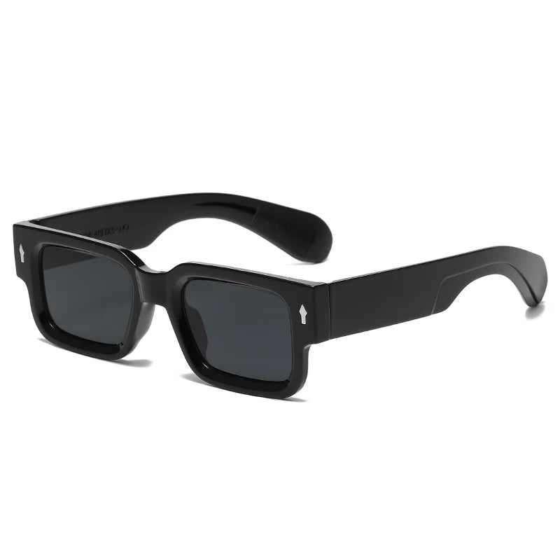 Gafas de Sol Retro Cuadradas con Patas Gruesas | Unisex Moda Vintage UV400