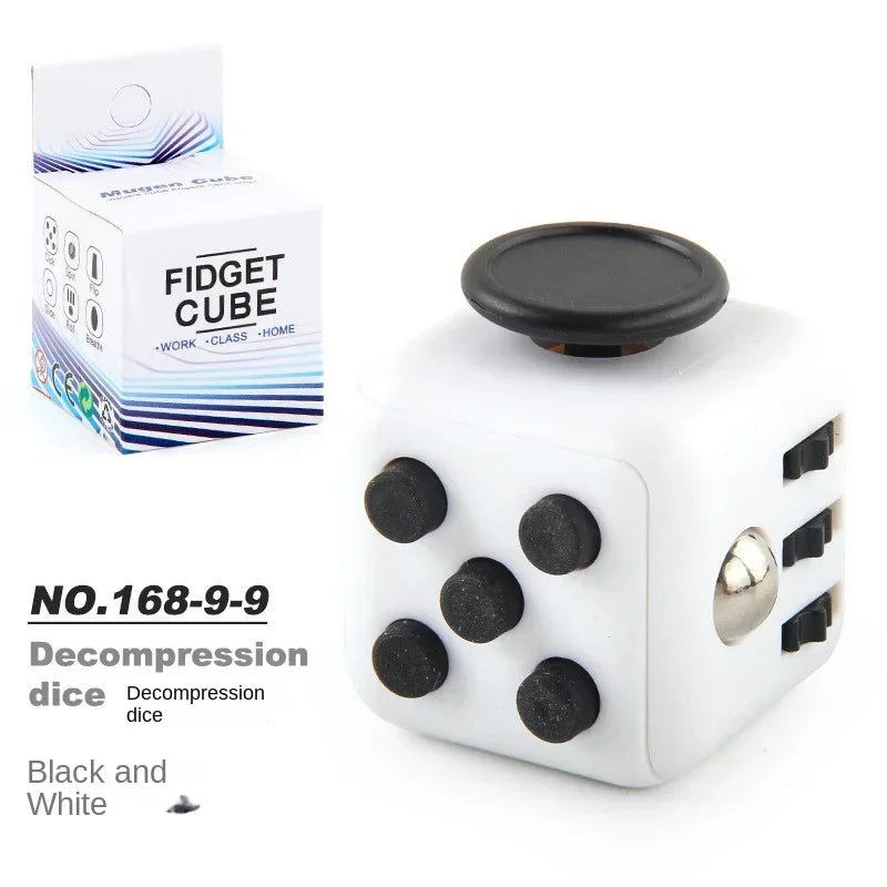 Cubo Antiestrés Infinito – Juguete Fidget de Descompresión para Niños y Adultos, Anti Ansiedad y Antiestrés
