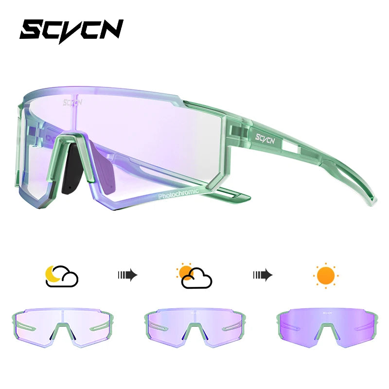 Gafas de Ciclismo SCVCN | Gafas Deportivas MTB, Running, Pesca, Escalada | Protección UV400 Unisex
