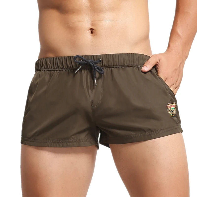 Shorts de Playa SEOBEAN para Hombre – Bañador, Board Shorts y Shorts de Gym, Verano, Surf, Fitness y Secado Rápido