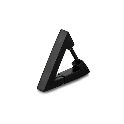 Aretes Punk Triangulares – Acero Inoxidable Hipoalergénico Unisex, Estilo Moderno y Duradero