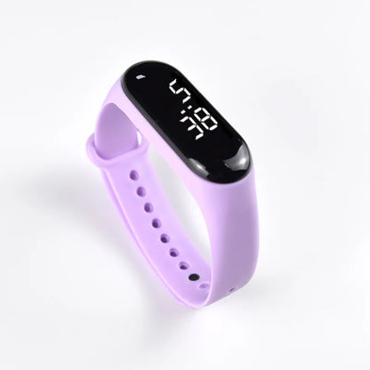 Reloj Infantil LED Deportivo | Pulsera Electrónica de Dibujos Animados para Niños y Niñas Impermeable