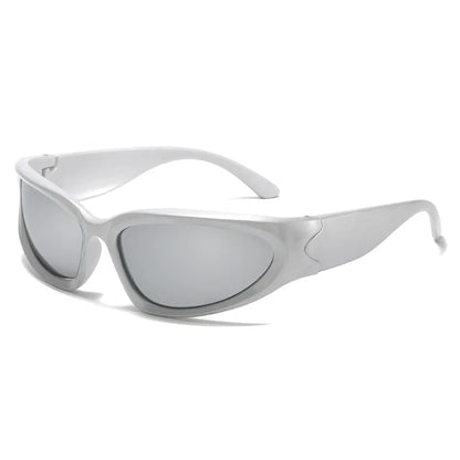 Gafas de Sol Y2K Ovaladas | Estilo Punk Retro Unisex UV400 Mujer & Hombre