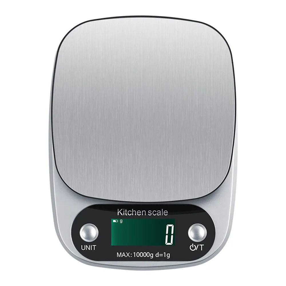 Balanza de Cocina Digital Alta Precisión 3/5/10kg | Báscula Electrónica para Alimentos, Repostería y Joyería con Pantalla LCD