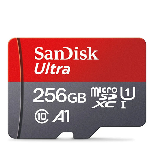SanDisk MicroSD Class 10 UHS-1 | Tarjeta de Memoria TF 32GB 64GB 128GB 256GB Original para Smartphone, PC y Cámara