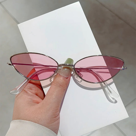 Gafas de Sol Mujer 2025 | Retro Marco Pequeño Moda Verano UV400 Viajes y Exterior