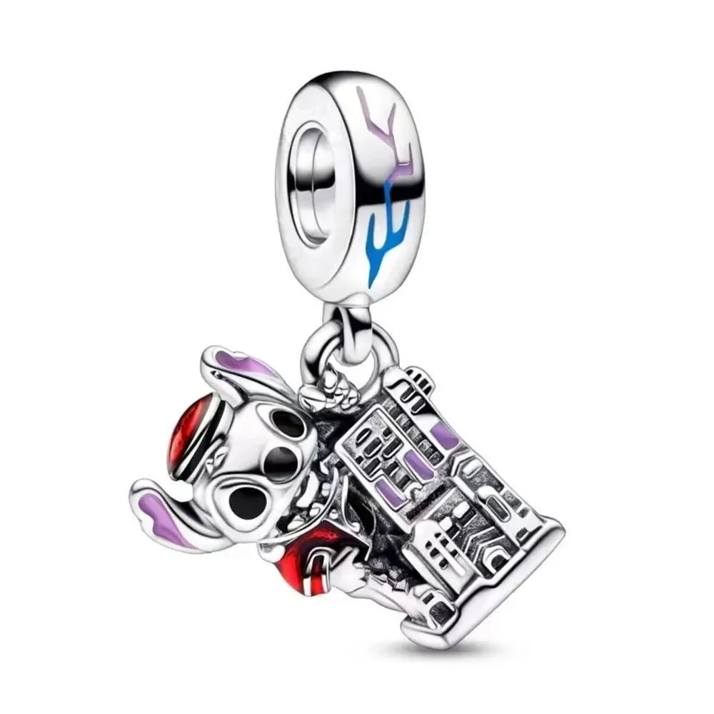Charm Disney 100º Aniversario Mickey Mouse – Abalorios Princesa y Calabaza para Pulseras Originales Mujer