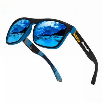 Kawasaki Gafas de Sol Polarizadas de Pesca | Hombre Mujer UV400 Deportivas Conducción y Outdoor