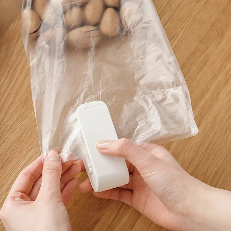 Mini sellador portátil de bolsas – Máquina de calor para cerrar bolsas de plástico y conservar alimentos frescos