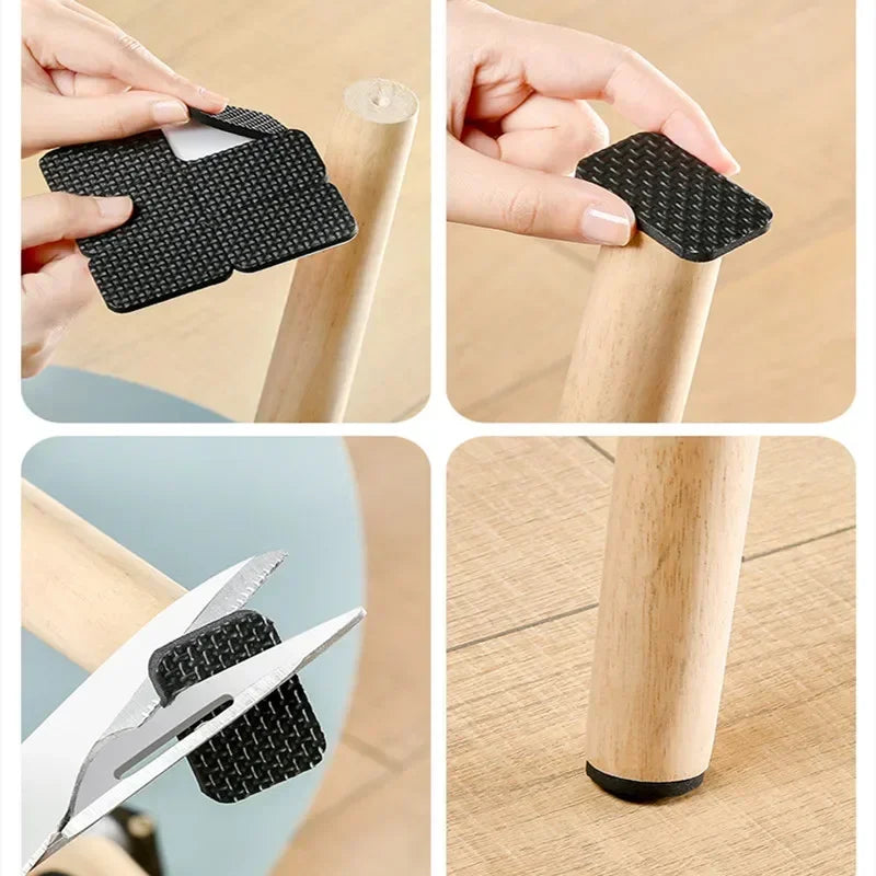 Protectores de Patas de Muebles – Almohadillas Antideslizantes EVA para Sillas y Mesas, Resistentes a Rayones