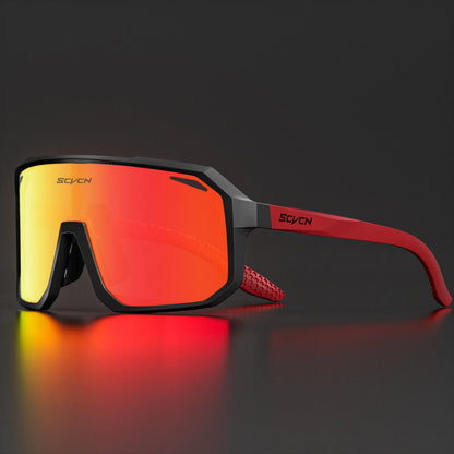 Gafas de Ciclismo SCVCN Fotocromáticas | Gafas Deportivas UV400 para Hombres MTB y Ruta