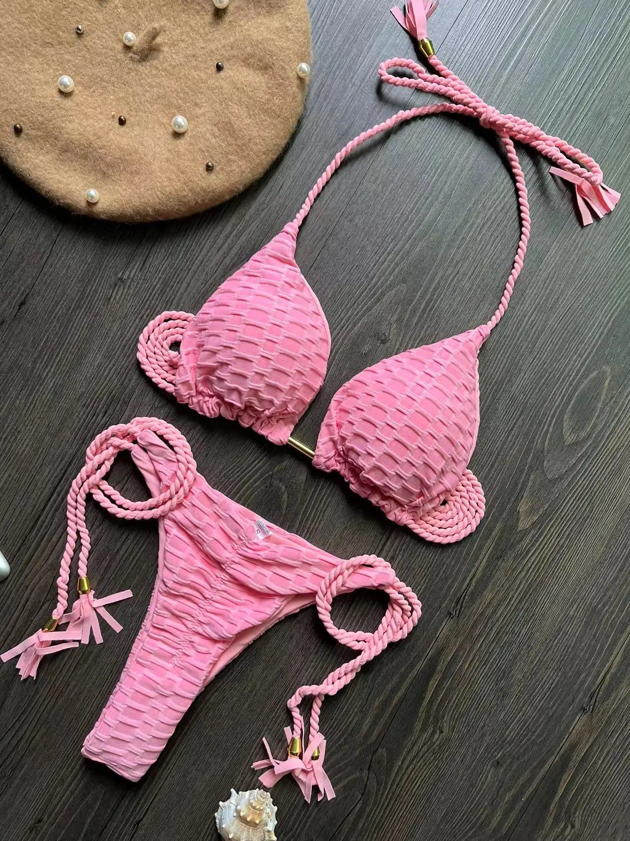 RUOTONGSEPT Bikini Sexy Mujer 2025 | Push-Up Brasileño Playa y Piscina