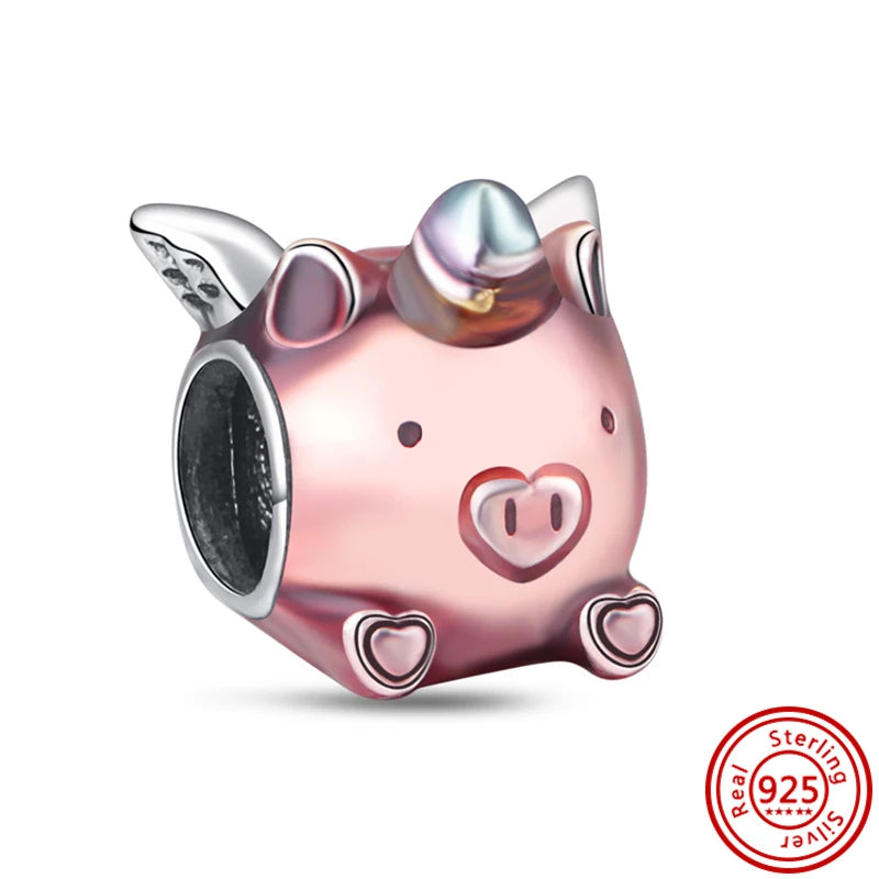 Charm sorpresa de plata 925 estilo estrella y corazón – Bolsa sorpresa random para pulsera DIY mujer
