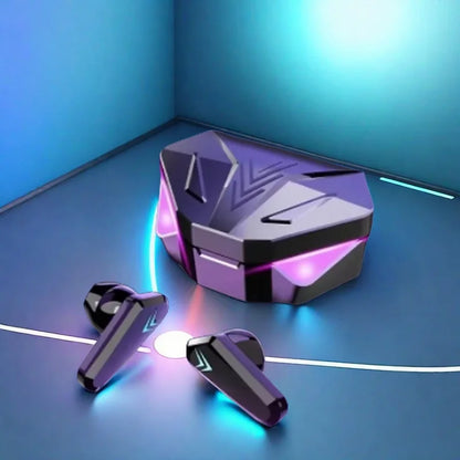 New TWS Gaming Earbuds Wireless Bluetooth Earphones With Mic  9D Stereo Music HiFi Headset For Gamer apply to smartphones