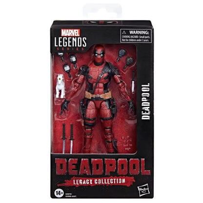 Deadpool Figura de Acción – Colección X-Men Legend Series, Wade Winston Wilson con Articulaciones Móviles, Juguete de Colección y Decoración