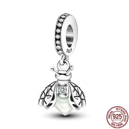 Charm Buho Serie Bee en Plata 925 – Abalorio DIY para Pulseras Originales Mujer