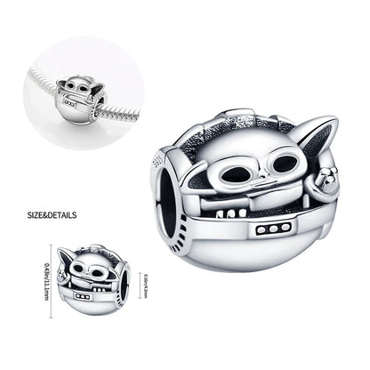 Charm Harry Potter plata 925 – Abalorio mágico de la serie para pulsera tipo Pandora