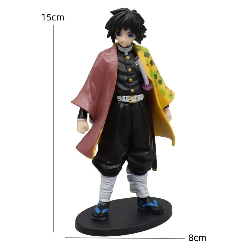 Figura Demon Slayer Anime – Kamado Tanjirou, Zenitsu y Nezuko | Figuras PVC Kimetsu no Yaiba Coleccionables