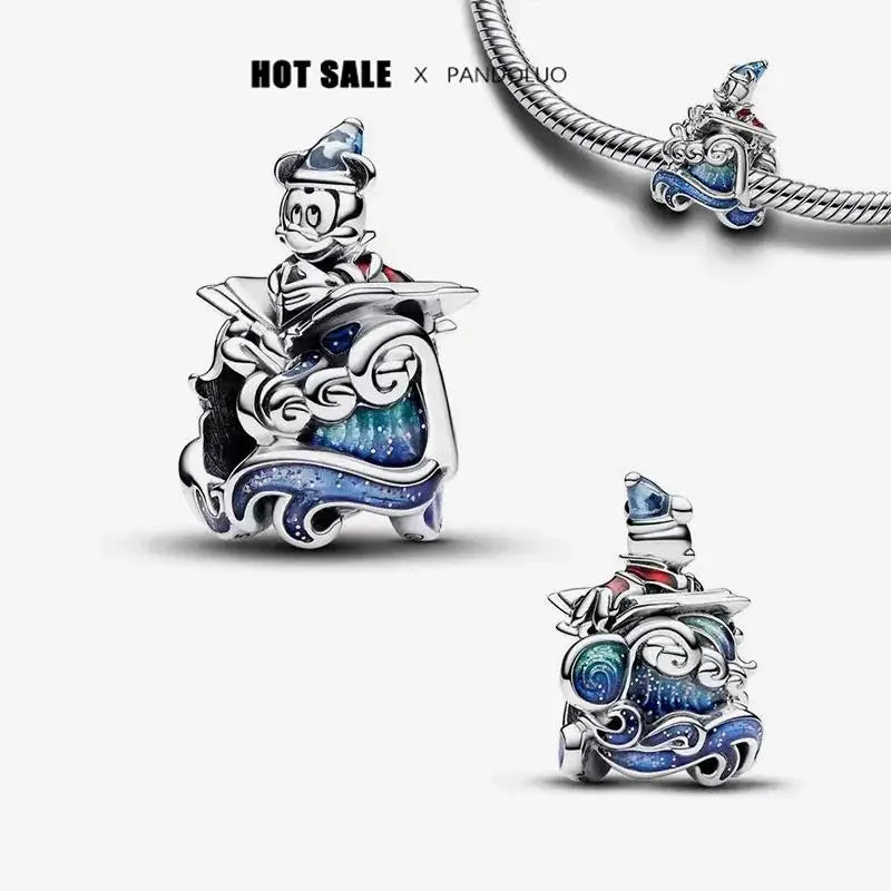 Charm Capitán América plata 925 – Abalorio de superhéroe para pulsera tipo Pandora