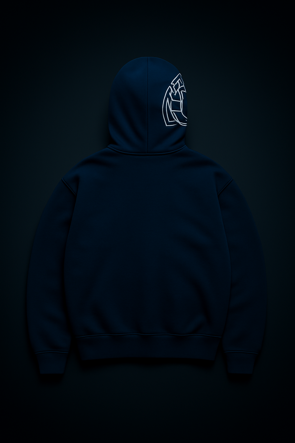 Hoodie Oversize con Bordados Gráficos – Sudadera Unisex Estilo Streetwear Y2K Harajuku Hip Hop Retro Gótica Rock