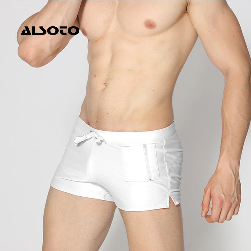 Shorts de Playa ALSOTO para Hombre – Bañador Moderno Transpirable con Boxer y Sunga