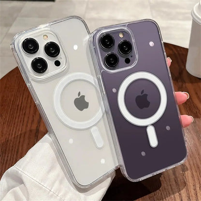 Funda Magnética Transparente para iPhone | Compatible con MagSafe